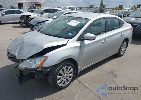 2013 Nissan Sentra Sv из США, поврежденный, VIN 1N4AB7AP0DN906456